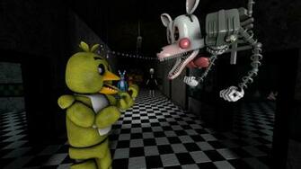 Mangle Vs Chica By Jupiterjumper2