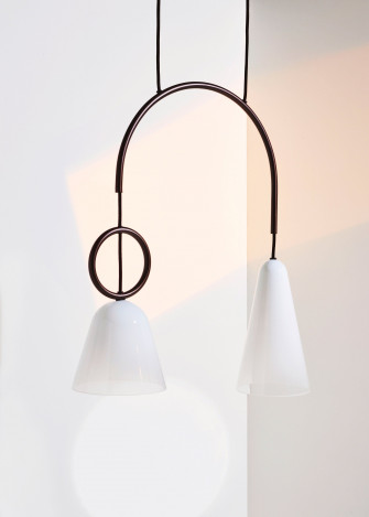 Petite Friture S Abstraction Collection Includes Lighting And Wallpaper