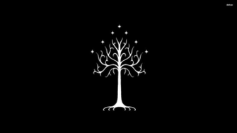 White Tree Of Gondor Wallpaper Vector