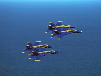 Hq Blue Angels In Formation Wallpaper