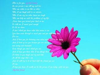 Best Friend Poems HD Wallpaper Pulse
