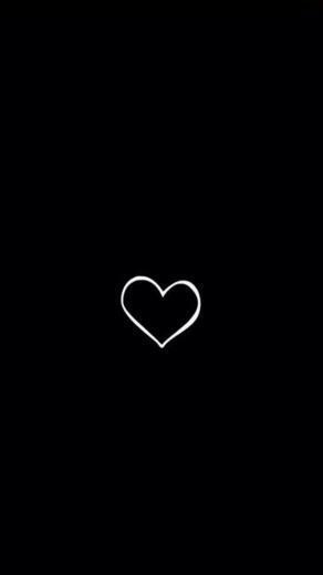 Tapeta Serce Czer Heart iPhone Wallpaper Simple Phone