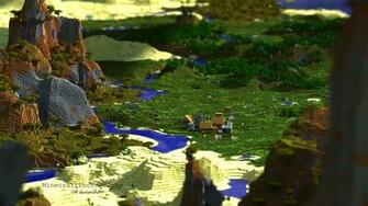 Minecraft Plains Village UHD Wallpaper By Minecraftphotography On