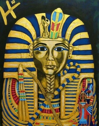 King Tut Painting My Art