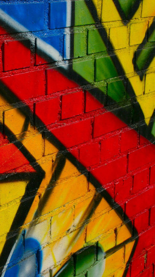 Graffiti iPhone Wallpaper
