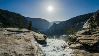 Nevada Fall Yosemite National Park Wallpaper HD
