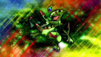 Mega Sceptile Wallpaper By Glench