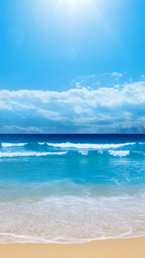 The Ocean iPhone Wallpaper