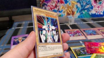 I Previously Restored The Original Elemental Hero Neos Art And Now