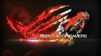 Asus Republic Gamers Computer Game Wallpaper