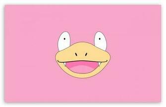 Slowpoke Face Pokemon 4k HD Desktop Wallpaper For
