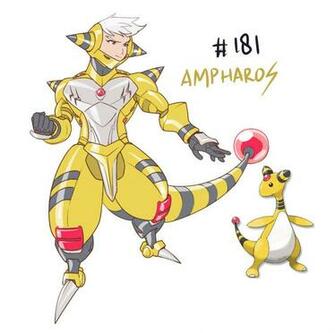 Pokemon Ampharos Funny Wallpaper Image