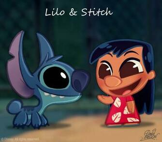 Chibis Disney Lilo And Stitch By Princekido