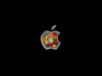 Apple Windows E Ubuntu Papel De Parede Wallpaper