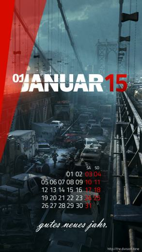 Desktop Wallpaper January The Division Zone