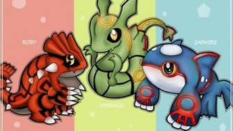 Pokemon Kyogre Rayquaza Wallpaper