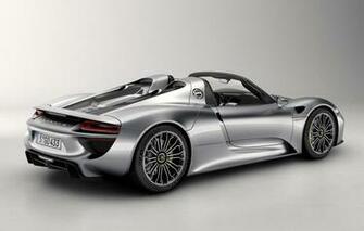 Porsche Spyder Desktop HD Wallpaper