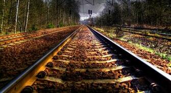 Train Track Wallpaper