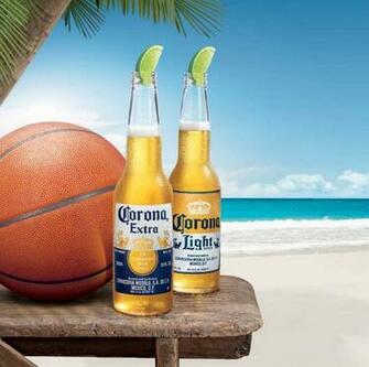 Corona Beach Bottles On The
