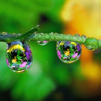 iPad Water Drops Background Retina HD Wallpaper