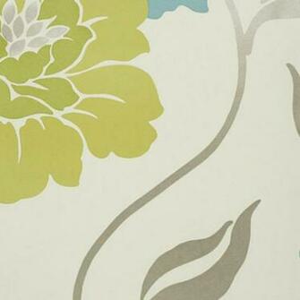 Modern Floral Wallpaper