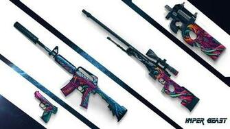 Cs Go Hyper Beast Awp Wallpaper I Made A Themed