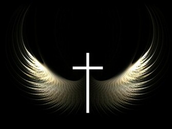 Cross And Wings Wallpaper Christian Background
