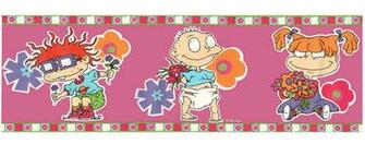 Rugrats Girl Wallpaper Border Rugrat Wall Paper Stickup