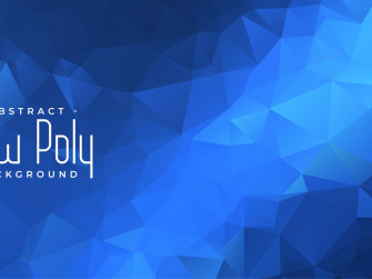 Blue Geometric Wallpaper