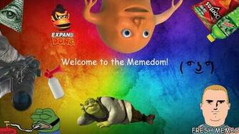 Shrek Memes Wallpaper Top Background