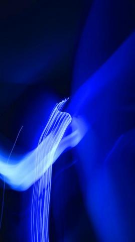 Blue Neon Phone Wallpaper HD