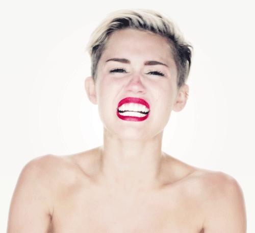 Miley Cyrus Wrecking Ball Gif