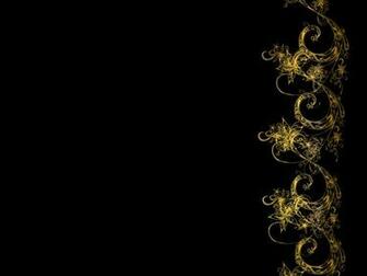 Black And Gold Wallpaper