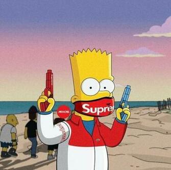 Lit Simpsons Wallpaper Top Background