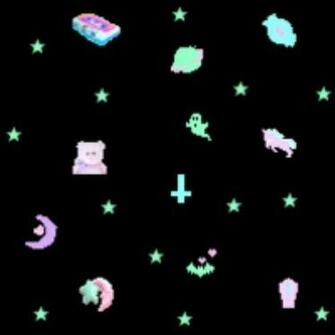 Pastel Goth Background Image Include