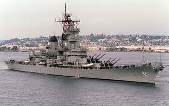 Warship Iowa Class Battleship Dimensions