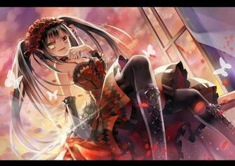 Tokisaki Kurumi Date A Live Heterochromia Wallpaper HD