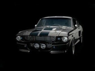Mustang Fastback Gone In Seconds Eleanor Front Angle
