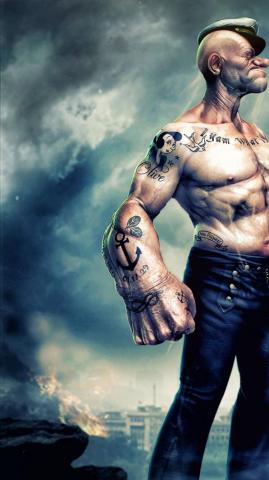 Popeye HD Wallpaper Posted By John Anderson