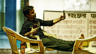 A Still From The Tv Series Panchayat On Amazon By Hammerhandsx