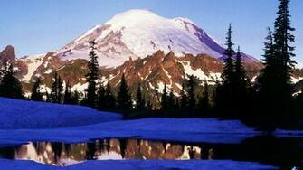 Mont Rainer Washington Wallpaper