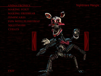 Five Nights At Freddy S Image Nightmare Mangle HD Wallpaper And