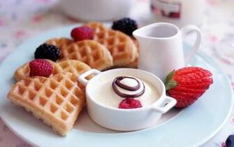 Waffles Wallpaper