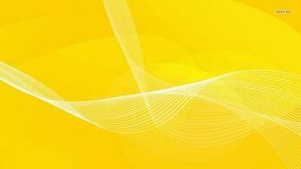 Yellow Waves Wallpaper Abstract