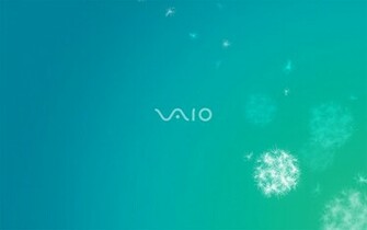 Vaio Teal Whisper Wallpaper HD