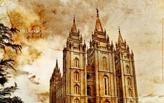 Salt Lake Sepia Lds Temple Wallpaper Helamangallery