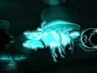 Cyan Moon Jellyfish Wallpaper By 2hivelysart