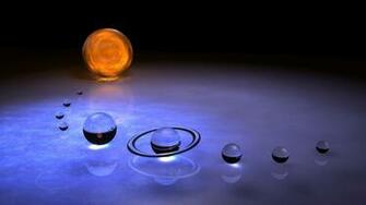 Digital Art Solar System HD Wallpaper