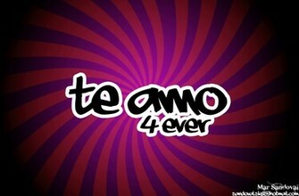 Mar Sandoval Design Te Amo Wallpaper