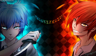 Assassination Classroom Nagisa And Karma By Cloverloy